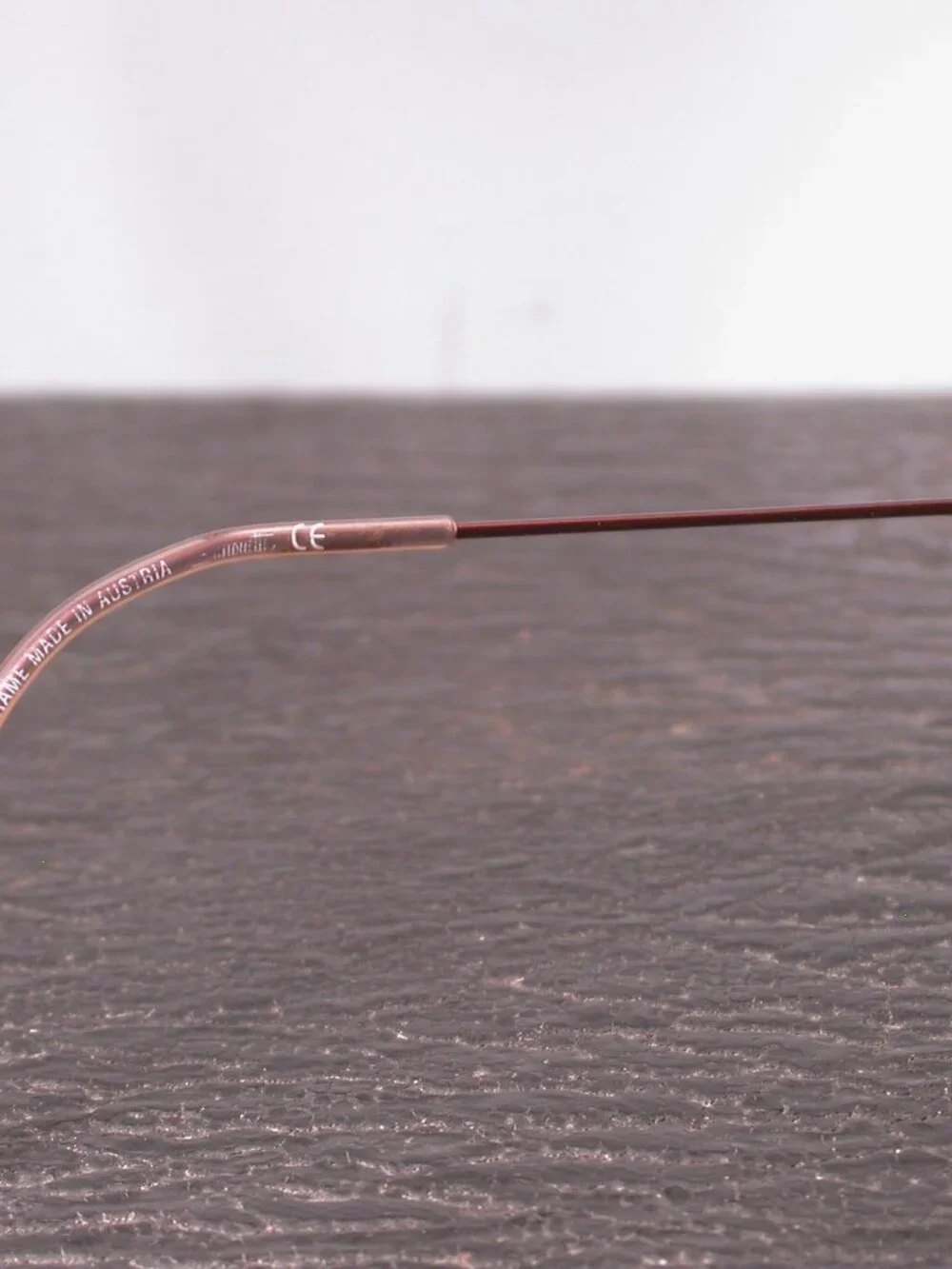 Silhouette Titan Frameless Pink and Gold Eyeglasses Made in Austria